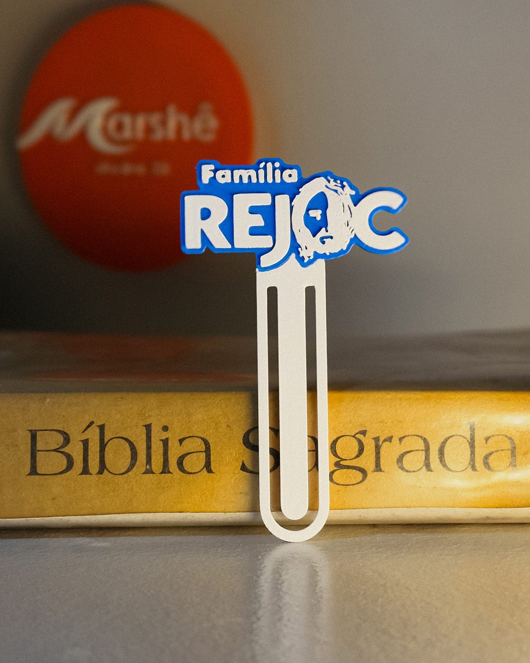 Marcador de página personalizado da Família REJOC